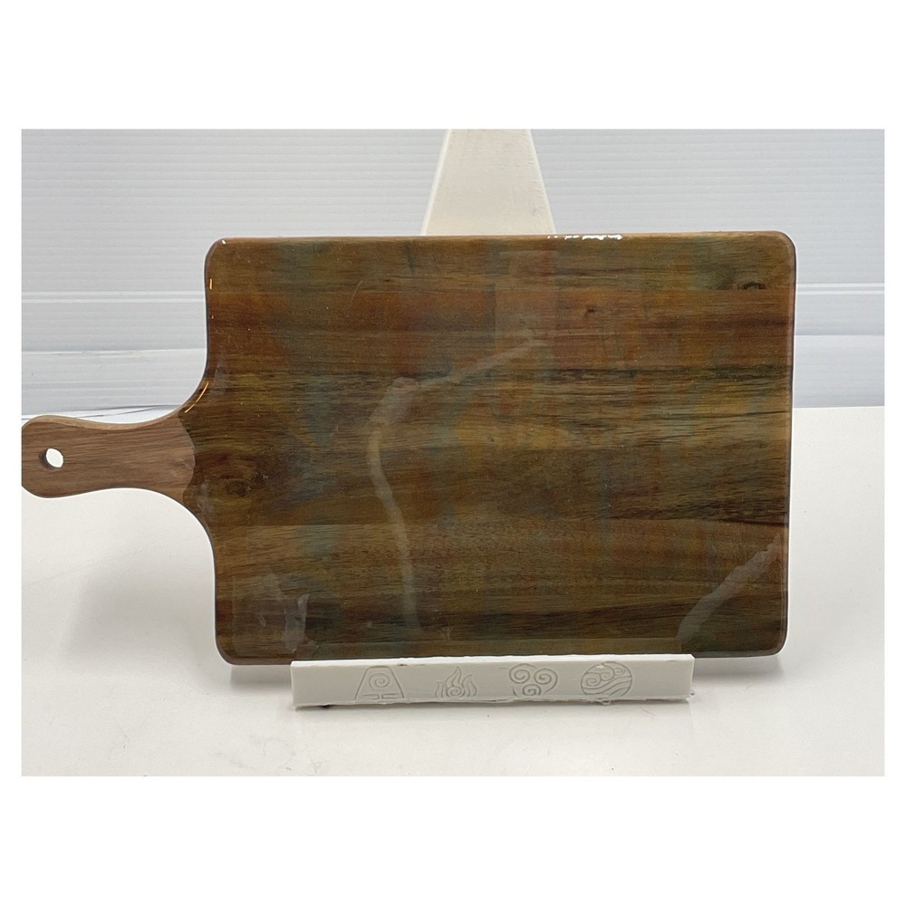 Handmade Resin Art Wooden Cutting Board‎ 12x8" Multicolor
